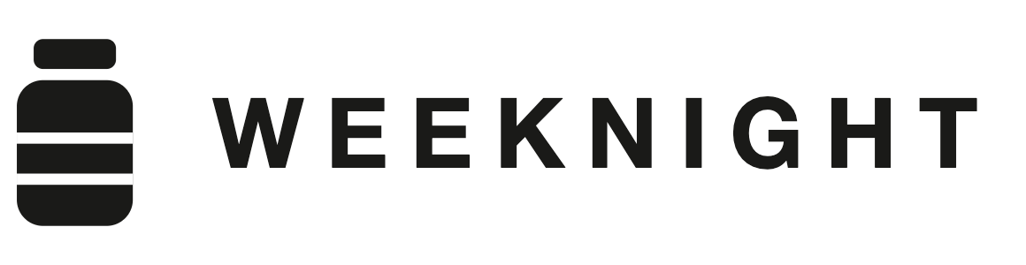 Updated Weeknight jar logo and wordmark